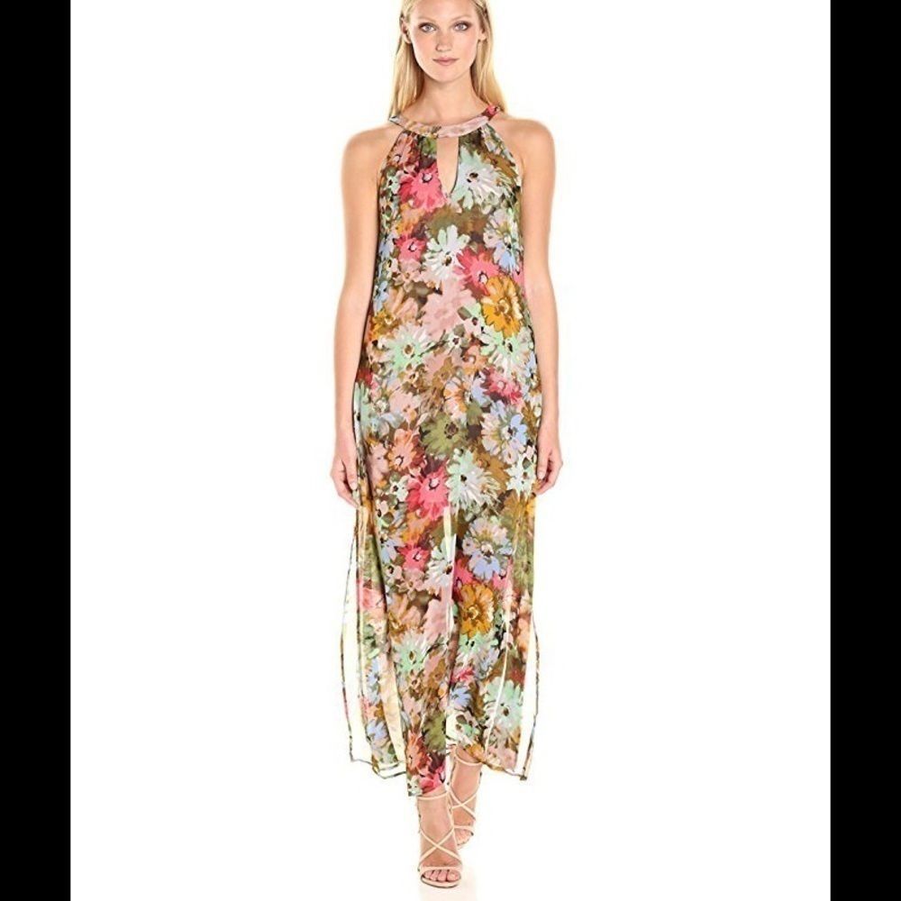 Taylor Women's Floral Sleeveless Dress